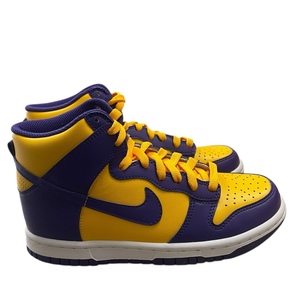 Nike Dunk High Lakers GS | GS size 4Y | DZ4454 500